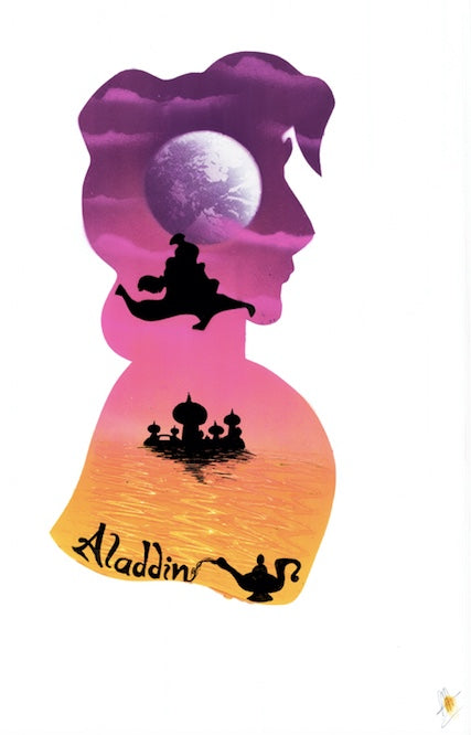 Aladdin & Jasmine - 60x40