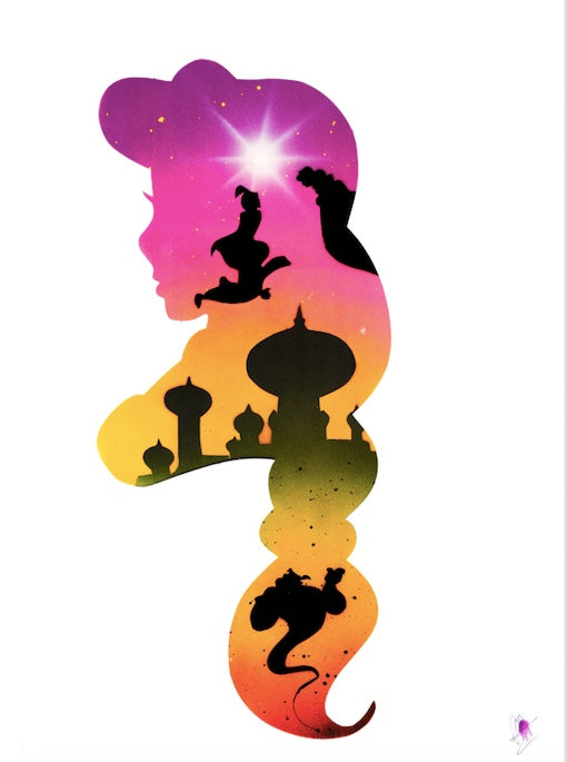 Aladdin & Jasmine - 60x40