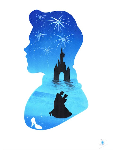 Cendrillon & Le Prince - 60x40