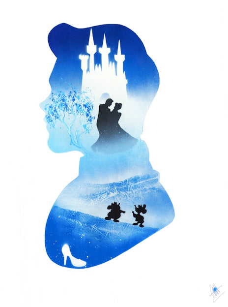 Cendrillon & Le Prince - 60x40