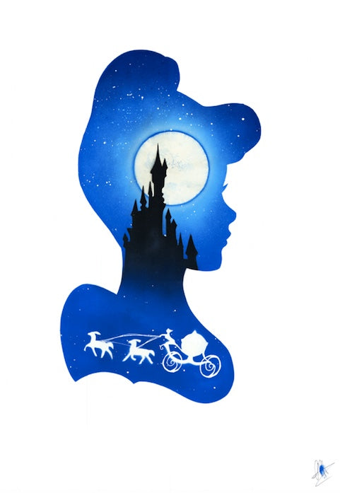 Cendrillon & Le Prince - 60x40