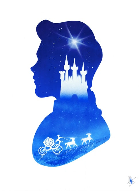 Cendrillon & Le Prince - 60x40