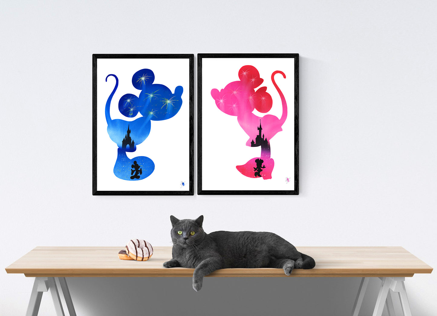 Mickey & Minnie - 60x40