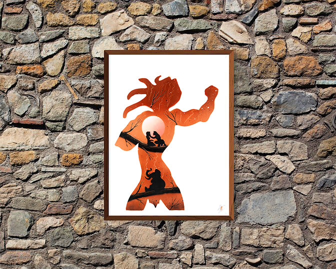Tarzan - 60x40