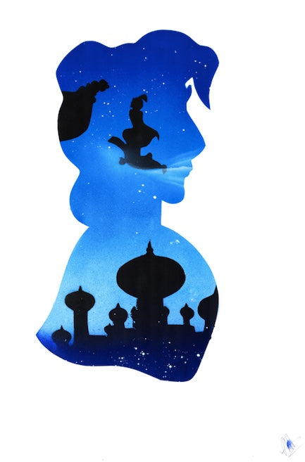Aladdin & Jasmine - 60x40