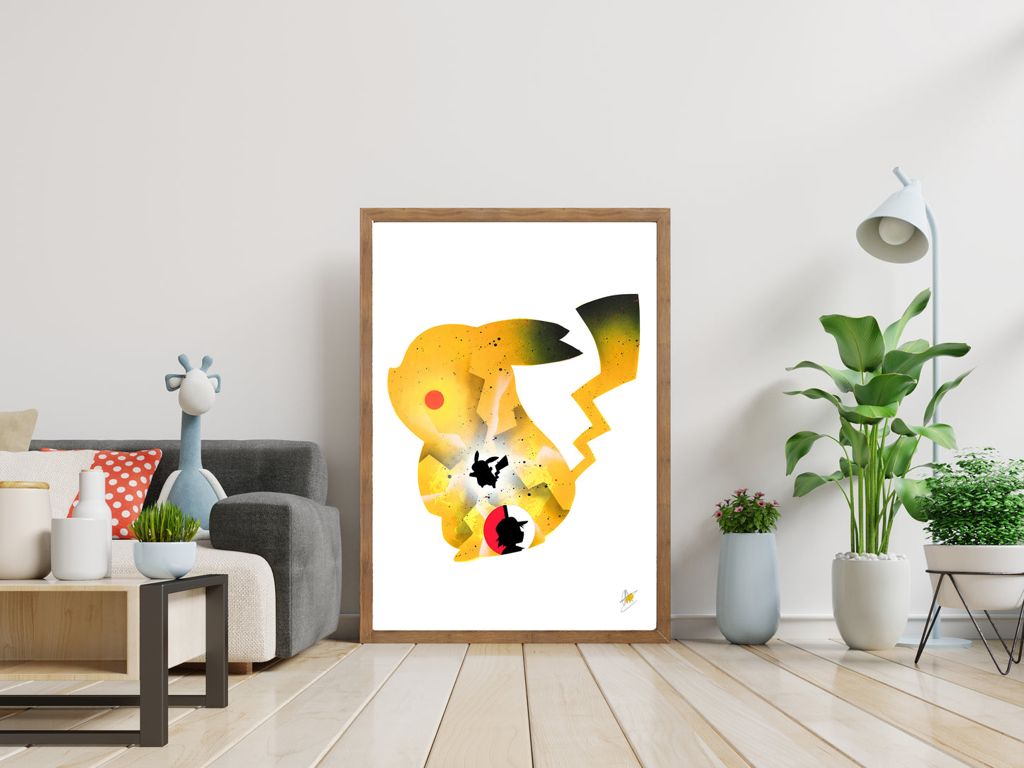 Pikachu - 60x40